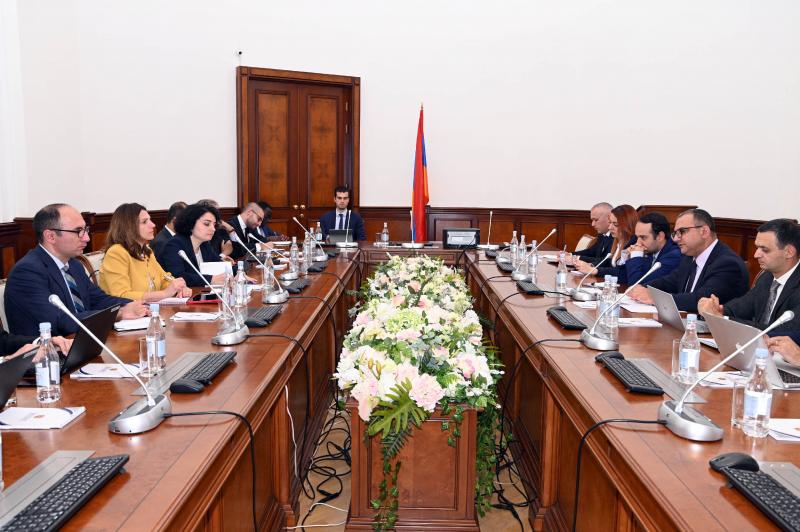 Minister of Finance received the Mission of international Monetary Fund